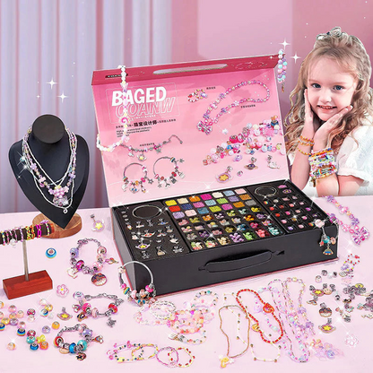 🎅Early Christmas Sale 49% OFF 🎁 Girls Charm Bracelet Making Kit