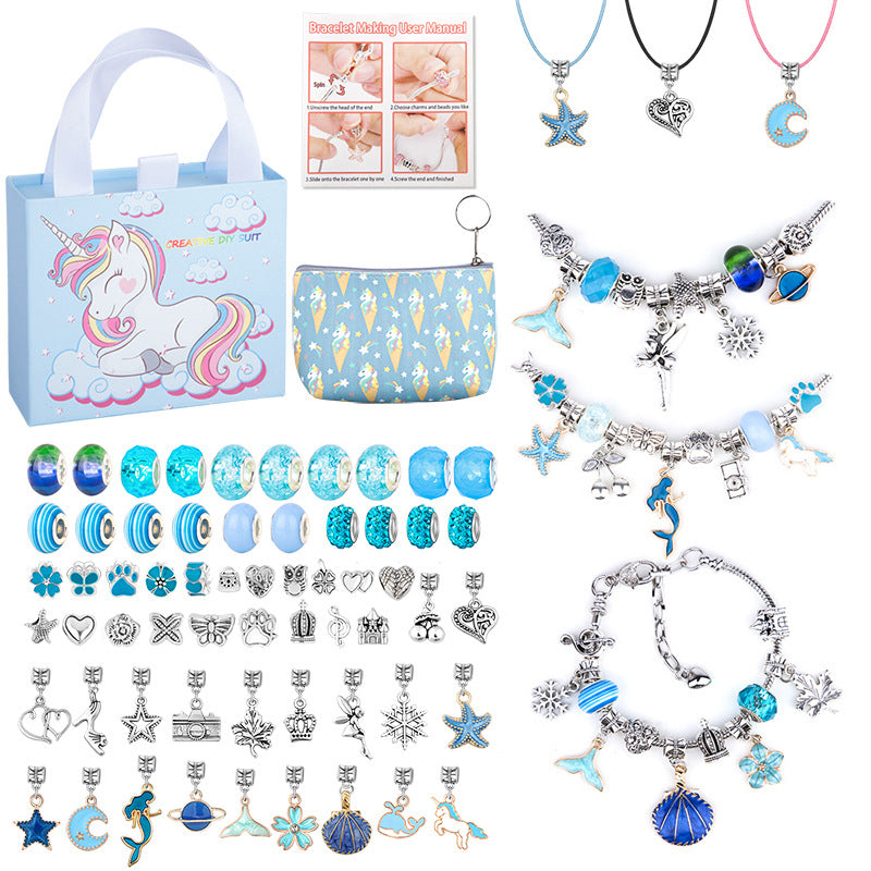 🎅Early Christmas Sale 49% OFF 🎁 Girls Charm Bracelet Making Kit