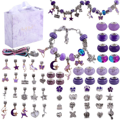 🎅Early Christmas Sale 49% OFF 🎁 Girls Charm Bracelet Making Kit
